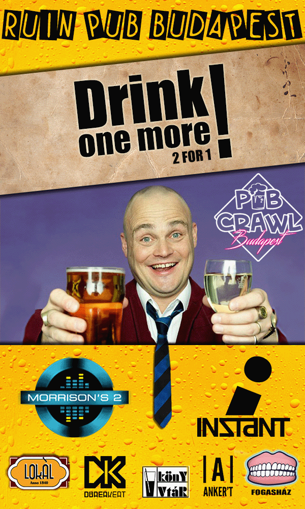 Milan Olah - graphic designer - ruin pub banner